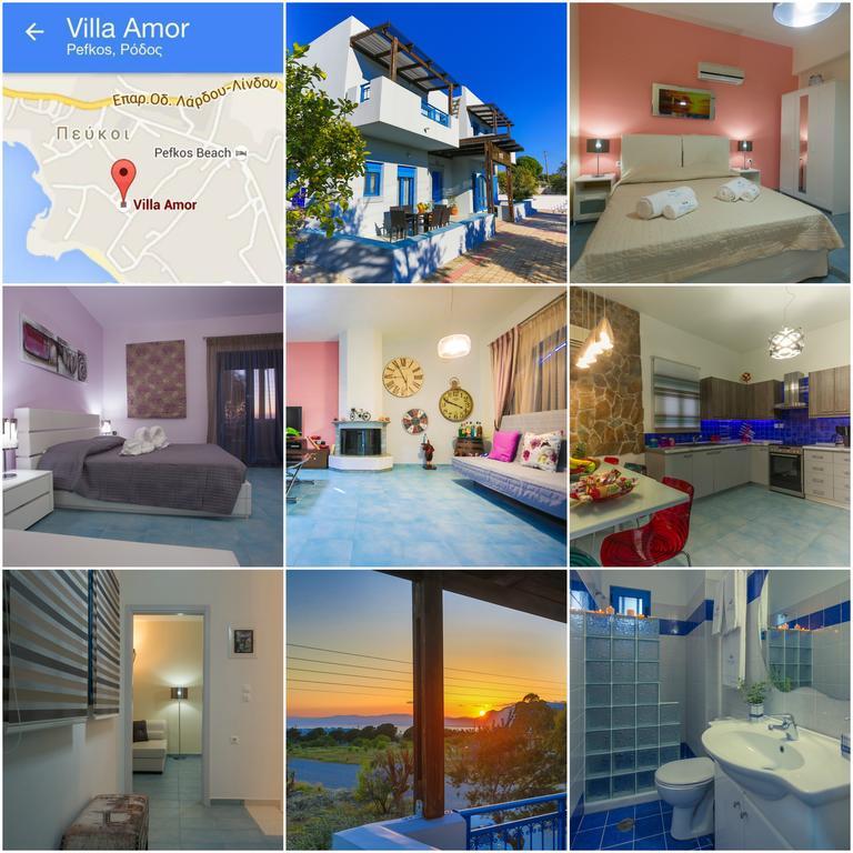 Villa Amor Pefki Buitenkant foto